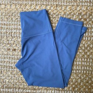 Lululemon Align Oasis Blue Crop Legging 21” Sz 4
